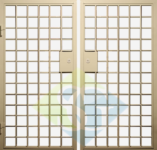 Дверь техническая решетчатая Дверь техническая решетчатая