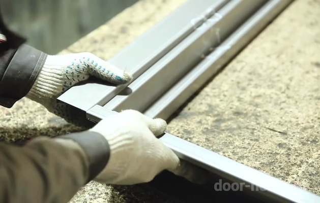 Сборка короба перед сваркой Сборка короба перед сваркой