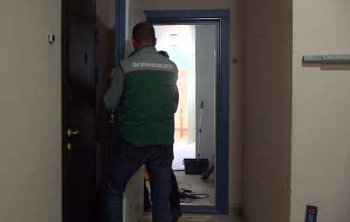 Навешивание полотна Навешивание полотна