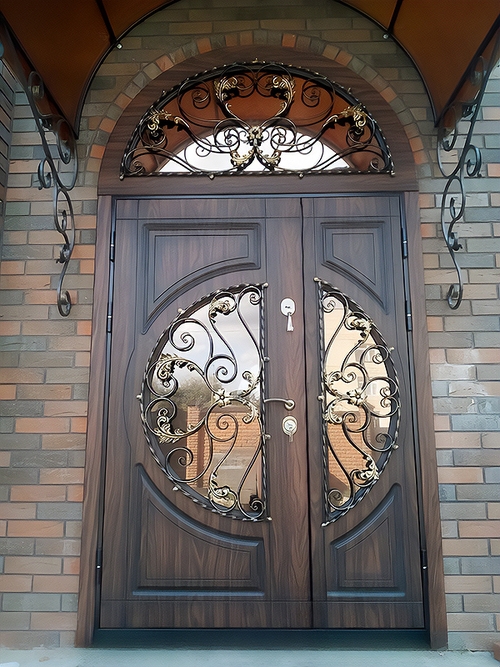 Арочная парадная дверь Арочная парадная дверь