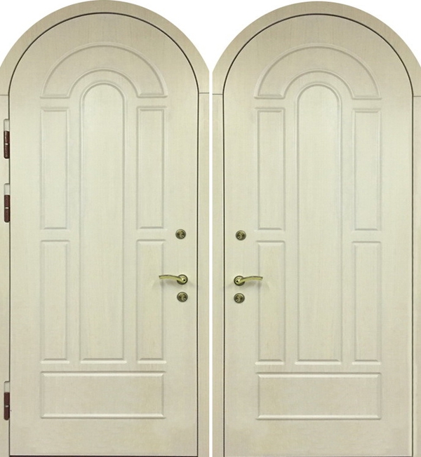 Арочная дверь № 11 с МДФ шпон с двух сторон Арочная дверь № 11 с МДФ шпон с двух сторон