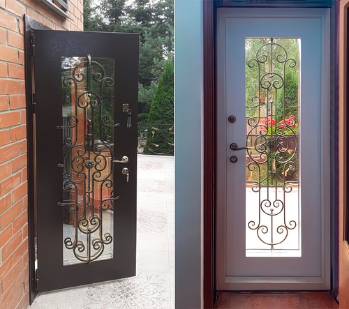 Дверь для коттеджа (Истринский р-н, д. Надовражино, 14) Дверь для коттеджа (Истринский р-н, д. Надовражино, 14)