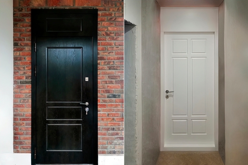 Дверь с фрамугой (коттеджный посёлок «Федоскино Парк») Дверь с фрамугой (коттеджный посёлок «Федоскино Парк»)