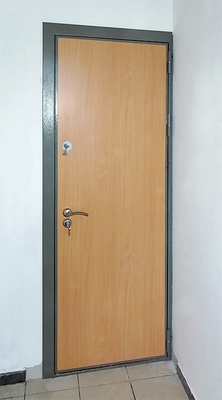 Дверь с ламинатом, фото снаружи (г. Истра) Дверь с ламинатом, фото снаружи (г. Истра)