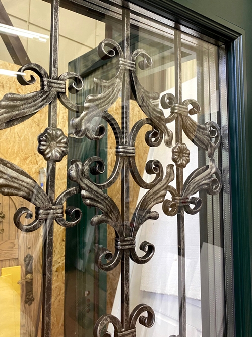 Кованая решетка с патиной Кованая решетка с патиной