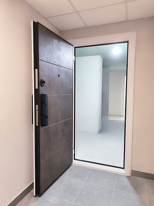 Квартирная дверь со smart-замком Квартирная дверь со smart-замком