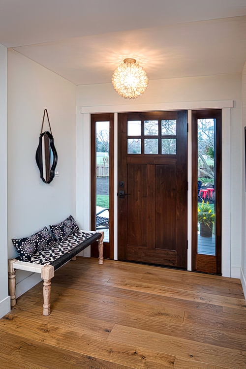 Металлическая дверь со стеклопакетами Металлическая дверь со стеклопакетами