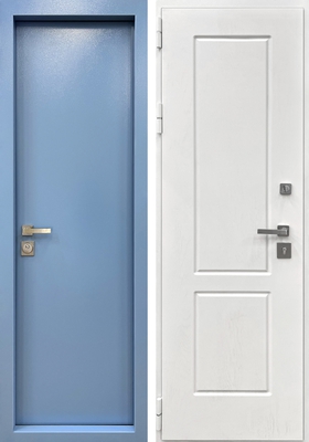 Нестандартная дверь с терморазрывом для ограниченных по ширине проемов ТРМ-98 Нестандартная дверь с терморазрывом для ограниченных по ширине проемов ТРМ-98