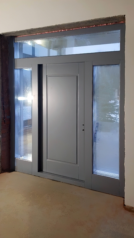 Остекленная дверь, внутренняя сторона (КП «Руза Фэмили Парк») Остекленная дверь, внутренняя сторона (КП «Руза Фэмили Парк»)