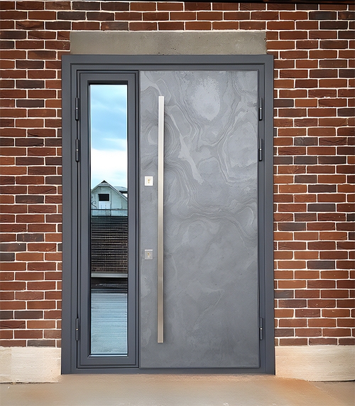 Полуторная остекленная дверь Полуторная остекленная дверь
