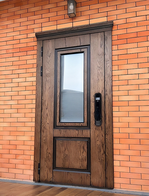 Термодверь с биометрическим замком Термодверь с биометрическим замком