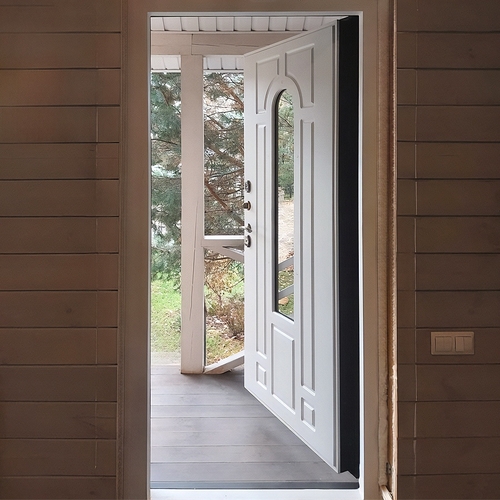 Термодверь со стеклом Термодверь со стеклом