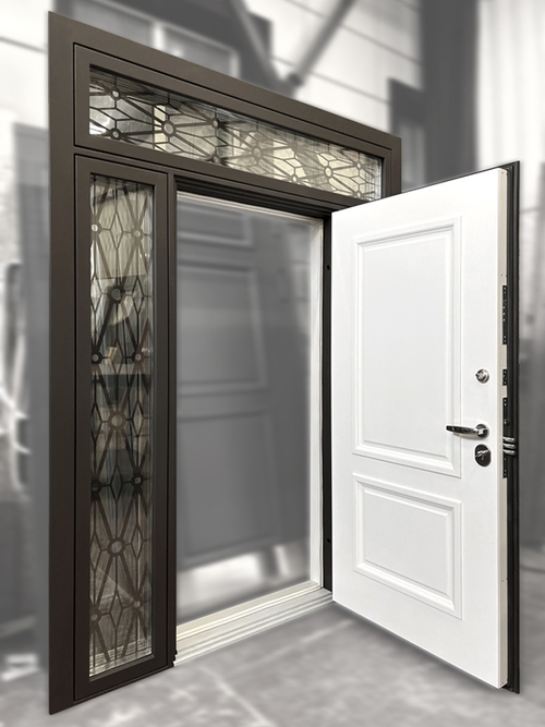 Входная группа с технологией лазерной резки на металле Входная группа с технологией лазерной резки на металле