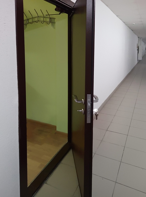 Входная порошковая дверь Входная порошковая дверь