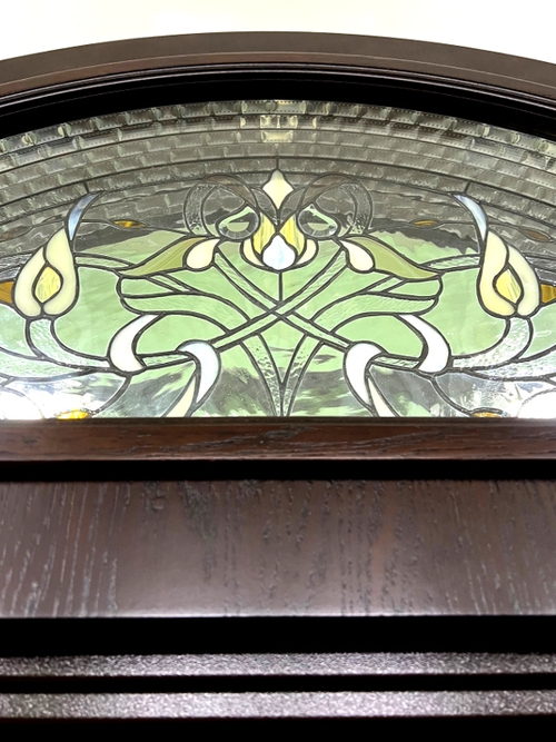 Витражное оформление на стеклопакете Витражное оформление на стеклопакете