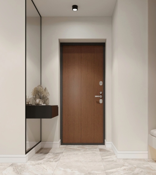 Входная дверь МДФ в интерьере квартиры Входная дверь МДФ в интерьере квартиры