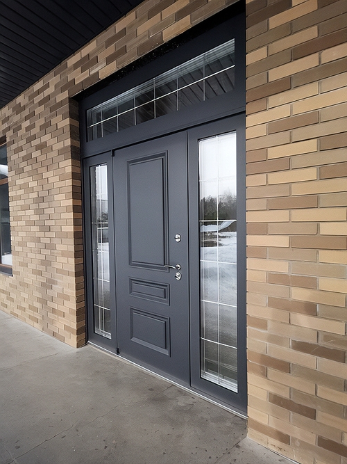 Входная группа с металлобагетом и МДФ Входная группа с металлобагетом и МДФ