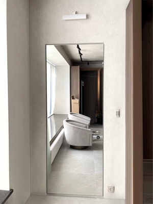 Двери скрытого монтажа с зеркальными панелями