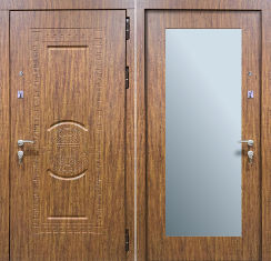 Дверь МДФ с зеркалом №7