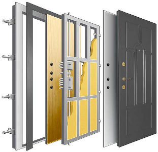 Конструкция входной двери Конструкция входной двери